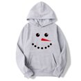thumbnail image 5 of Hommes Décontracté Imprimé de Noël Pull à Manches Longues Sweat à Capuche, 5 of 5