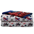 thumbnail image 3 of Marvel Spider-Man Ensemble de Draps 3-Pièces pour Lit 1 Place, 100 % Polyester Pour Enfants, 3 of 5