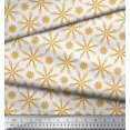 thumbnail image 2 of Soimoi Crepe Silk Fabric Flower Artistic Printed Fabric 1 Yard 42 Inch Wide, 2 of 3
