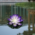thumbnail image 4 of EGNMCR Water Sensing Lotuse Pool Lamp Floating Lotuse Pool Lamp Water Sensing Floating Pool Lamp LED Floating Solar Pool Lamp Diwali Festival Blessing River Lantern Solar light, 4 of 6