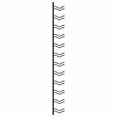 thumbnail image 4 of vidaXL Wall Mounted Wine Rack for 12 Bottles Black Iron, 4 of 4