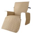 thumbnail image 1 of yuksok Housse de Fauteuil Inclinable Lavable Résistante Imperméable Housse de Sofa pour Bureau Maison Sable L, 1 of 9
