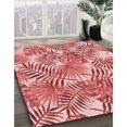 thumbnail image 3 of Ahgly Company Tapis Rectangulaire Lavable en Machine Intérieur Transitionnel Rose Pastel, 2 Pieds x 4 Pieds, 3 of 7