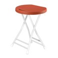 thumbnail image 3 of Folding Stool High Stool Camp Stool Furniture Round Stool Camping Chair Foldable red, 3 of 9