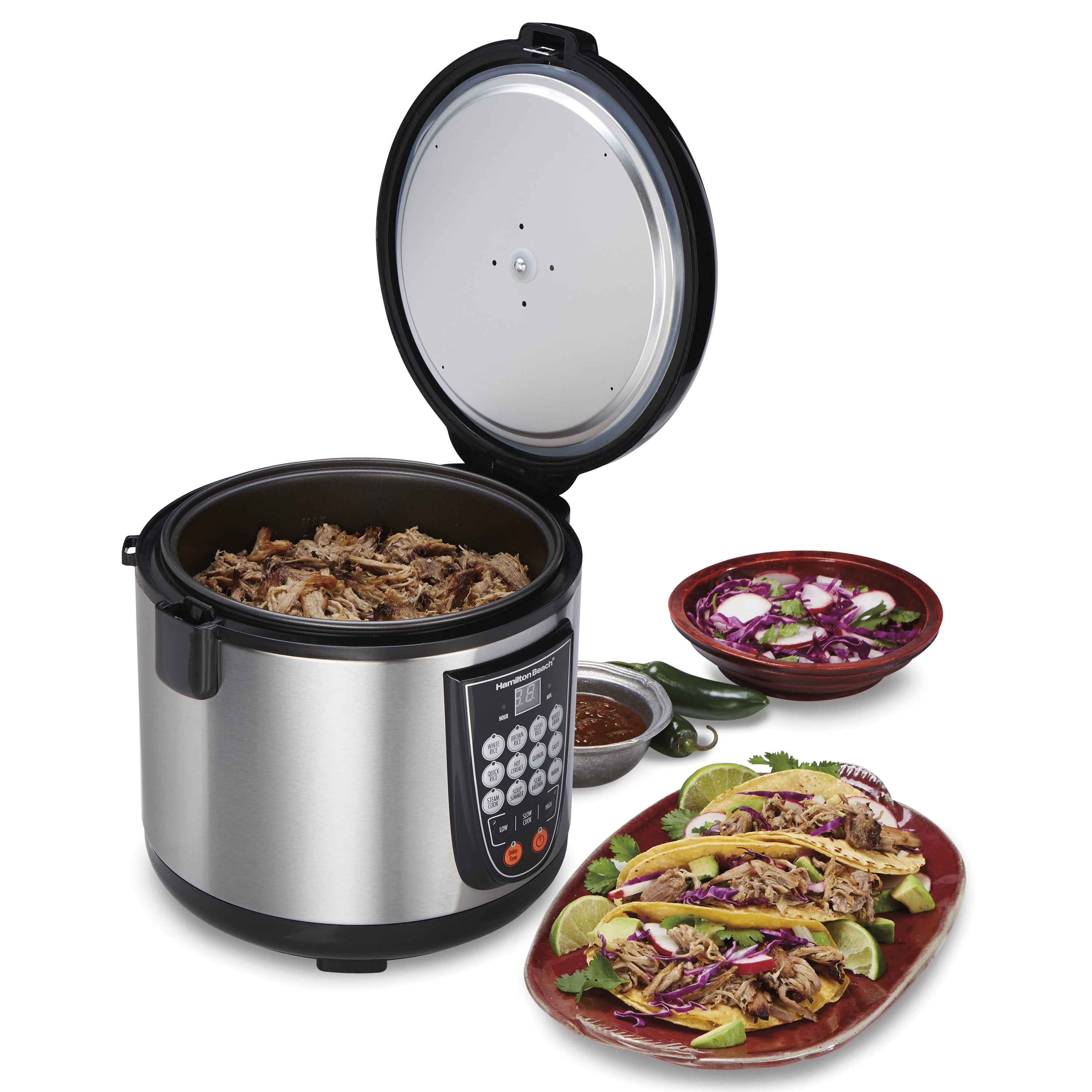 Multicuiseur et mijoteuse numérique Hamilton Beach, 4,5 L (37571)