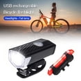 thumbnail image 2 of Bike Lights for Night Riding LED Front and Back Set. Bike Accessories for Adult with Headlight  Rear Taillight for Kid‘s  Men  Women  Cycling  Road  Mountain  Rechargeable Reflectors, 2 of 9