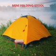 thumbnail image 4 of Raindrops Tabouret de Randonnée Rentrée des Classes Lot de 1 Acier au Carbone Tissu Oxford pour Randonneurs Camping Pratique Aventure en Plein Air, 4 of 6