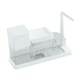 thumbnail image 2 of GROWTH TANK Dish Soap Dispenser with Sponge Holder Kitchen Bathroom Automatic Liquid, 2 of 9