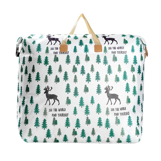 XZNGL Storage Bags for Blankets and Quilts Largecapacity Storage Bag with Handle Largecapacity Storage Bag Foldable Storage Bucket for Quilt Blanket Extra Large Vacuum Storage Bags
