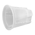 thumbnail image 4 of Flower pot with drainage function for indoor and outdoor (transparent/white), 4 of 8