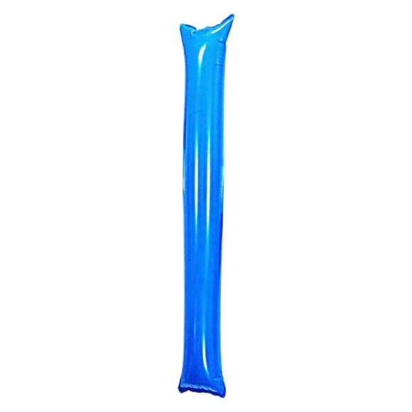 BINGLI 10 Pcs Blue Spirit Team Thunder Sticks Boom Sticks Inflatable Thunder Tube Thicken Cheering Sticks Cheerleading Football Noise Makers for Party Dance Basketball Sporting Event (Blue)