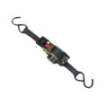 thumbnail image 1 of DYNWAVECA Retractable Ratchet Strap Premium with S Hooks for Motorcycle Cargo Trailers Black, 1 of 9