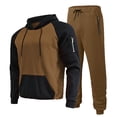 thumbnail image 1 of QIPOPIQ Men's Track Suits 2 Piece Set Active Jogging Suits Long Sleeve Sweatsuits Casual Outfits Clearance, 1 of 4
