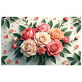 thumbnail image 3 of Floral Backdrop Banner Daisies Decoration for Wedding Party Supplies Event Background Photography Spring Summer Decor Celebration, 3 of 4