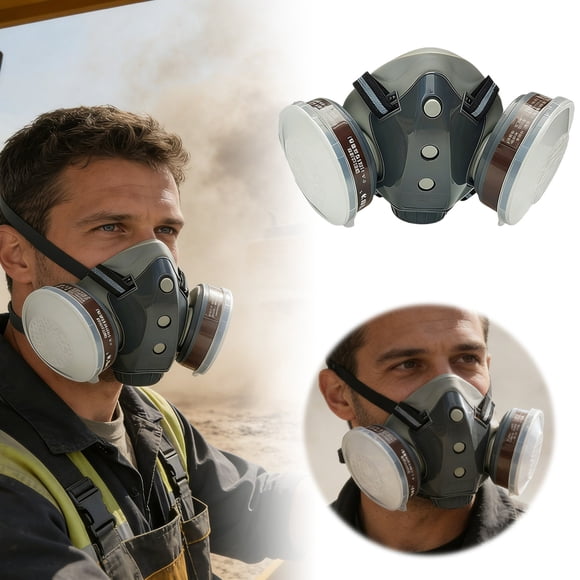 Équipement de Protection pour Applications Industrielles et de Ponçage – Complet pour Peinture en Aérosol et Meulage avec Conception en Aluminium Légère et Commodité