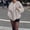 02-Light Blue winter coats for women, variant on Mceream Women's Faux Fur Coat Fluffy Furry Jacket Long Sleeve Open Front Plush Winter Coats Shaggy Warm Short Outerwear Plus Size Outfits Clothes Abrigos Elegantes Para Mujer Hot Pink XXL