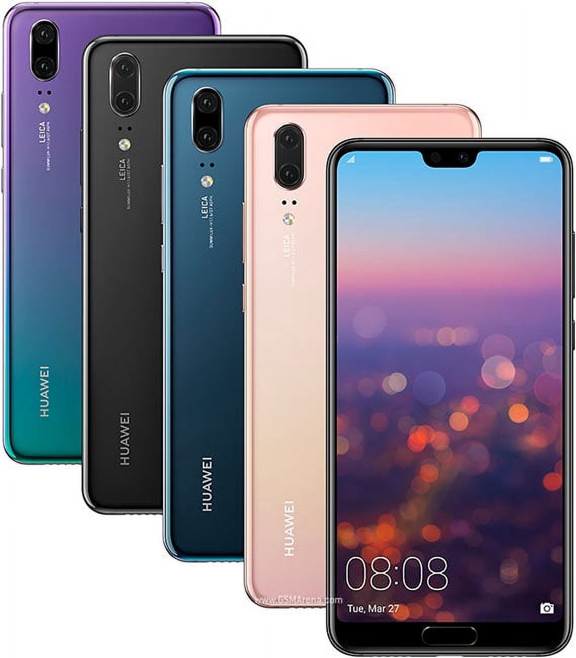 Huawei P20 EML-L09 128GB Black Color Unlocked Smartphone Certified