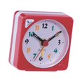 thumbnail image 3 of GUOOL Classic Mini Battery Alarm Clock Small Sauqre Travel Clock With Light And Snooze Red, 3 of 5