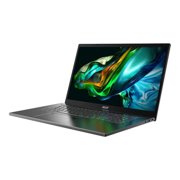 Acer Aspire 5 17 A517-58M - Intel Core i7 - 1355U / jusqu'à 5 GHz - Win 11 Home - Intel Iris Xe Graphics - 16 Go RAM - 1.024 to SSD - 17.3 Pouces IPS 1920 x 1080 (Full HD) - Wi‐Fi 6E - Gris Acier - Clav.: US Intl/Canadian French