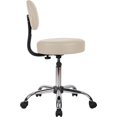 thumbnail image 3 of Boss Office Products Vinyl Mid-Back Medical Stool in Beige, 3 of 9