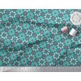 thumbnail image 2 of Soimoi Polyester Crepe Fabric Geometric & Paisley Decorative Printed Craft Fabric by The Yard 42 Inch Wide, 2 of 2