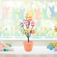 thumbnail image 1 of Desktop Decor Easter Egg Decoration Tree Easter Egg Bonsai Artificial Easter Decoration Easter Simulation Eggs Potted Cartoon Printed Eggs Easter Desktop Decoration Ornaments, 1 of 4