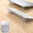 thumbnail image 2 of Portable Foldable Laptop Stand with Adhesive Base – 4 in x 3 in x 1 in Mini Desktop Height Pad for Laptops, 2 of 7