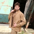 thumbnail image 1 of LSLJS Veste Extérieure Douce en Polaire Chaude pour Hommes Camouflage (Kaki, S), 1 of 9