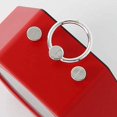 thumbnail image 5 of Réveil Hexagonal de Bureau Silencieux Parfait pour Chambre Bureau Rouge, 5 of 5