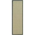 thumbnail image 1 of Safavieh Natural Fiber Collection NF441B Border Sisal Runner, 2'6" x 8' , Marble / Grey, 1 of 3