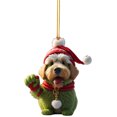 thumbnail image 1 of TopLLC Christmas Tree Decoration Acrylic Flat Car Pendant on Clearance, 1 of 1