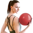 thumbnail image 3 of Small Ball for Pilates , Stability Ball Mini Yoga Ball for Women Workout Fitness Physical Therapy, 3 of 5
