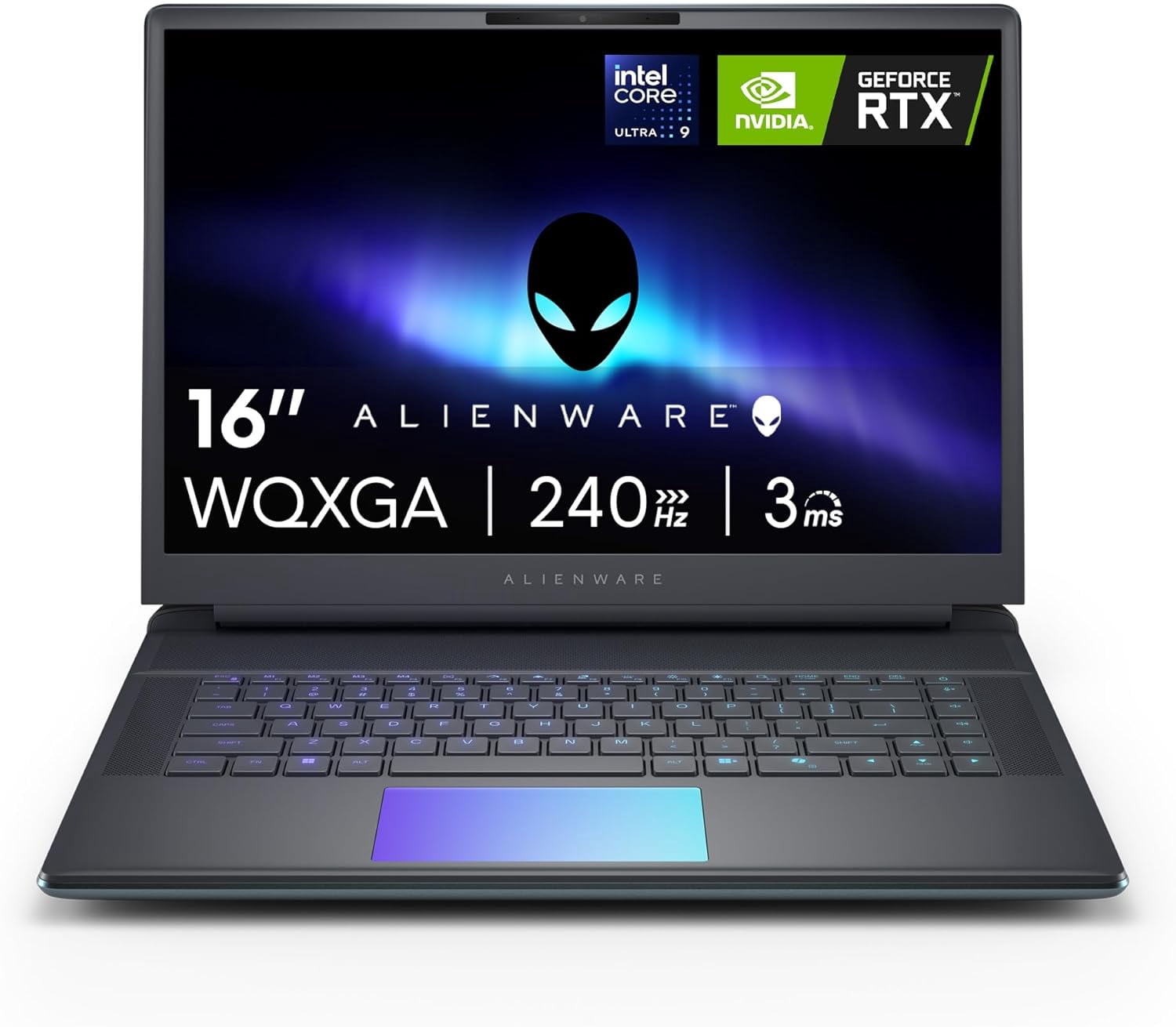 Alienware 16 Area-51 Gaming Laptop AA16250-16" WQXGA 240Hz Display, Intel Core Ultra 9-275HX, 32GB DDR5 RAM, 1TB SSD, NVIDIA GeForce RTX 5070Ti