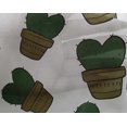 thumbnail image 5 of oneOone Georgette Viscose Dark Green Fabric Cactus Sewing Craft Projects Fabric Prints By Yard 42 Inch Wide, 5 of 5