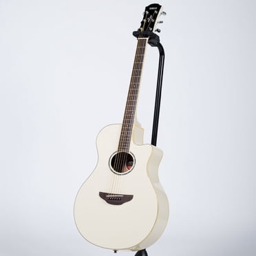 Yamaha APX600 Guitare Acoustique-Électrique à Coupe Fine - Blanc Vintage