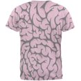 thumbnail image 2 of Halloween Pink Brains Costume Mens T Shirt, 2 of 2