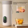 thumbnail image 4 of Portable Hot Water Boiler, Travel Electric Kettle Cordless Energy Saving USB Rechargeable Multifunctional Prevent Dry Burning Safe  for Car, 4 of 7