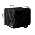 thumbnail image 2 of Mosiee Black Waterproof Generator Cover For Most Generators Heavy Duty Protection, 2 of 7