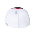 thumbnail image 3 of Richardson Pulse Sportmesh avec Casquette R-Flex, S-M, Bleu Marine-Blanc-Rouge Tri, 3 of 3
