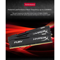 thumbnail image 5 of Fury DDR4 16GB 3600MHz 3200MHz 2666MHz 2400MHz 2133MHz DRAM CL18 CL16 1.35V DIMM 288pin 16G 3200MHz 1PCS, 5 of 5