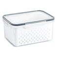 thumbnail image 1 of HCBY Airtight Food Container, Large-capacity yet Space-saving Fridge Organizer, Multi-size Optional Specification, Food-safe Material, Reusable Box for Meal Prep and Picnic Storage, 1 of 5