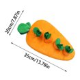 thumbnail image 2 of Interactive Dog Enrichment Toy Function Sniffing Mat and Squeaky Puzzle Feeder for Mental Stimulation Indoor Outdoor Use, 2 of 4