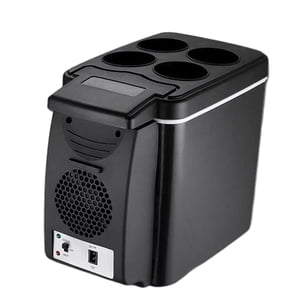 6L Capitalité Mini Réchauffeur de réfrigérateur 12V Réfrigérateur pour le voyage, +DC Compatibilité de la puissance