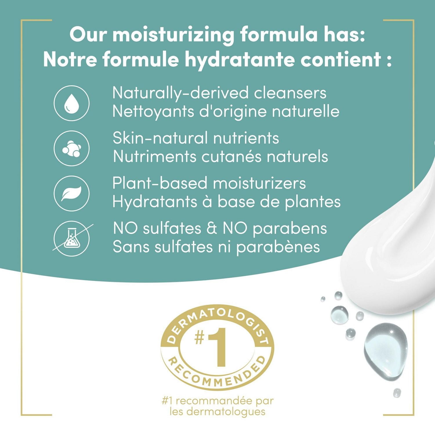 Dove Nettoyant Corporel Hypoallergénique Peau Sensible Hydratant, 905 ml