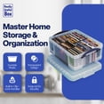 thumbnail image 3 of Really Useful Box 17L Storage Container w/Snap Lid & Clip Lock Handles, 3 of 8