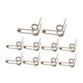 thumbnail image 1 of Xuanheng 10 Pcs Ressorts de Torsion Double Retour Métal pour Fer à Friser Outil à Cheveux 24mm, 1 of 8