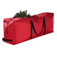thumbnail image 3 of jinwen 201D Container Storage Bag Heavy Duty Cloth Cloth with Handles Rectangle Closure Red 122x38x51cm, 3 of 7