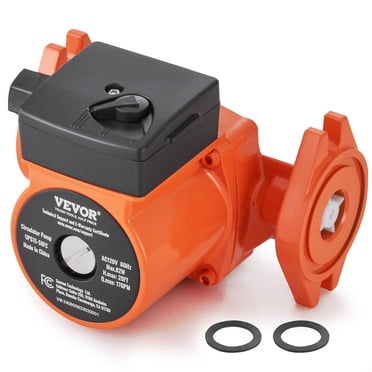 VEVOR UPS15-58FC Pompe de Circulation d'Eau Chaude 110V 82W 17 GPM Pompe de Recirculation