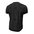 thumbnail image 4 of Hiiyo Men's Ripped Short Sleeve T Shirt Summer Daily Tshirt, 4 of 4