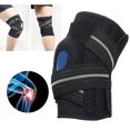 thumbnail image 4 of Knee Support, Adjustable Knee Support Knee Joint Protector  For Adult For Movement Gray, 4 of 8